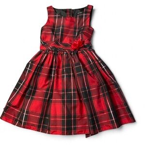 Adorable Holiday Plaid Party Dress ❤️🖤  | Size 7